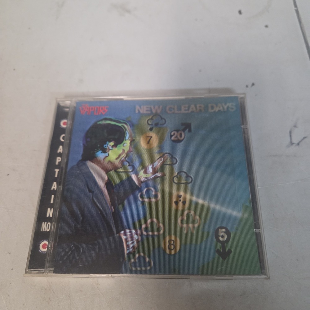 The Vapors New Clear Days Expanded CD Captain Mod 8 Bonus Tracks UK Import
